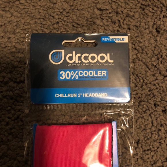 Lot Of 4 Dr. Cool  Unisex Headbands Workout Sports - Picture 3 of 6